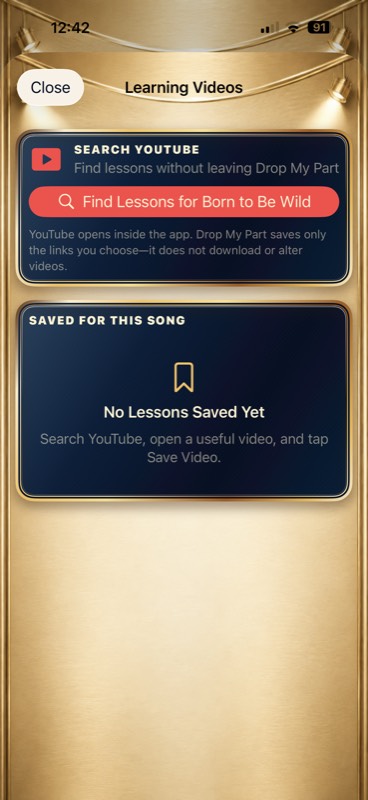 Learning Videos on iPhone
