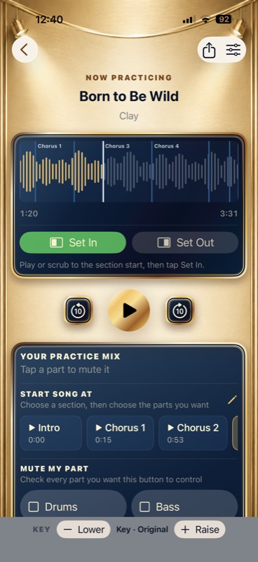 Drop My Part on iPhone