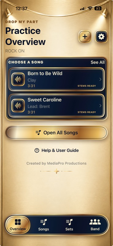 Practice Overview on iPhone
